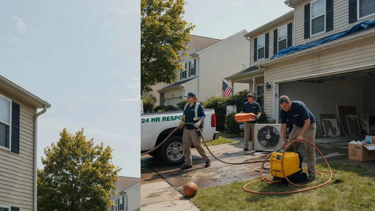 Emergency Water Damage Restoration in Columbia Station, OH near me
